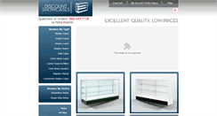 Desktop Screenshot of discountshowcases.com